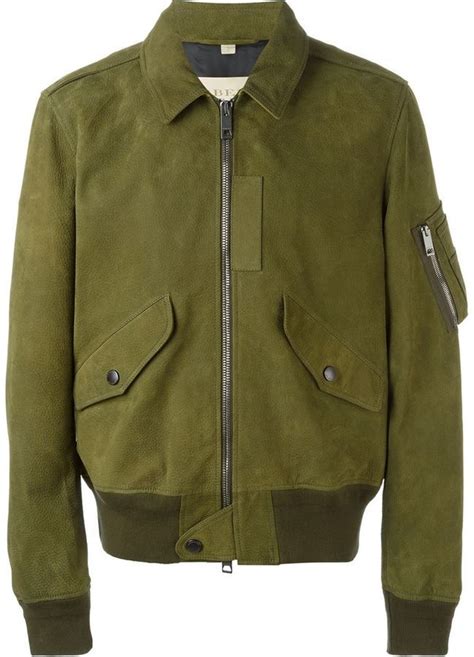 burberry brit bomber jacket|Burberry military jacket.